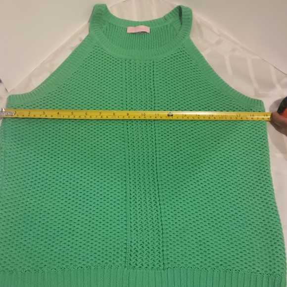 COPY - Lilly pulitzer used green sweater size medium - Picture 4 of 7